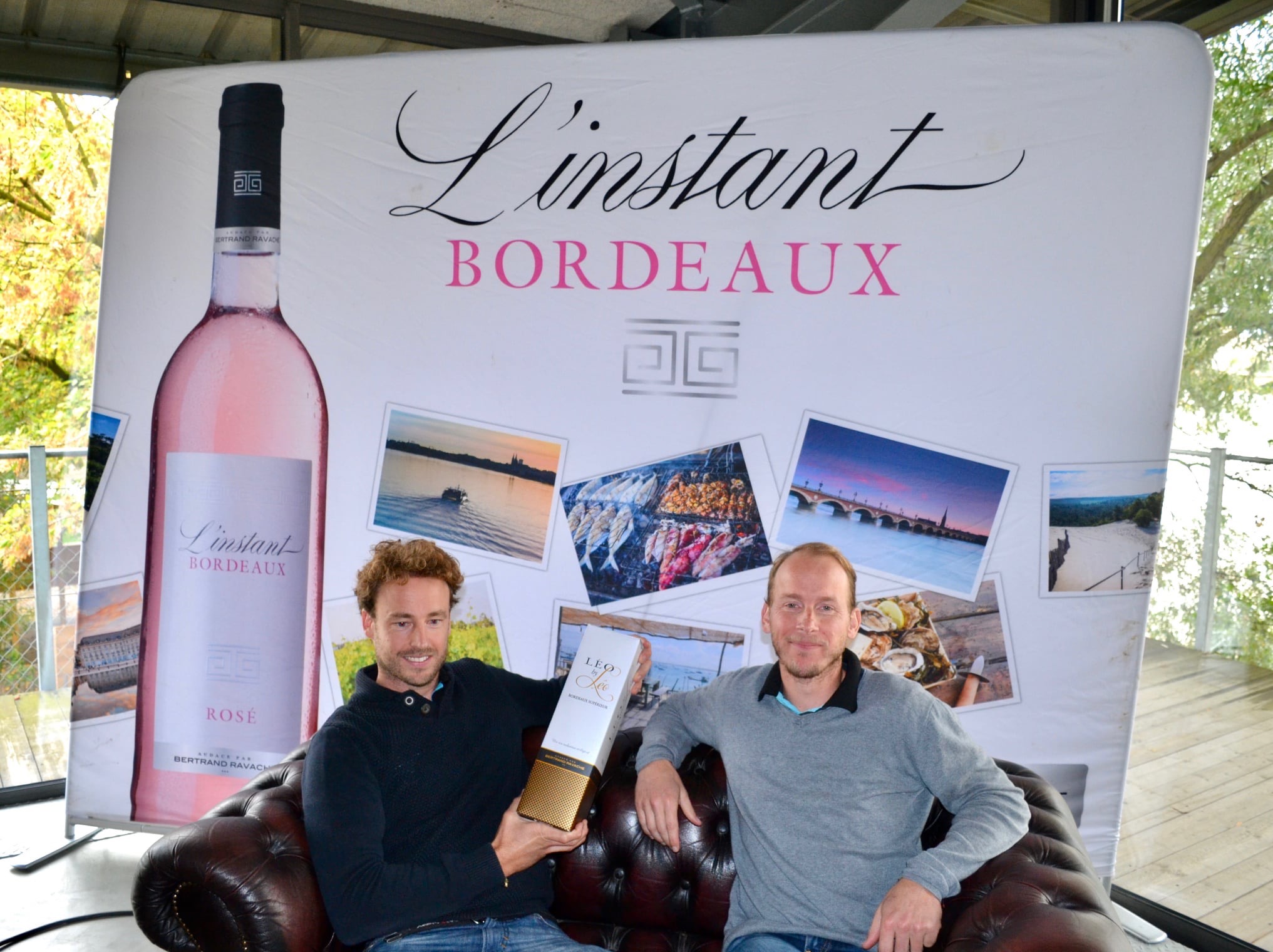 Emmanuel et Eric avec l'Instant Bordeaux